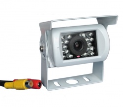 CCD bracket camera with RCA connectors